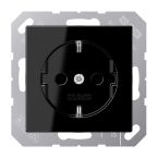 Jung A Range Wandcontactdoos A1520NBFSW Zwart