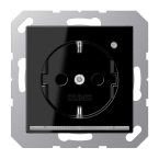 Jung A Range Wandcontactdoos A1520OSWLNW Zwart