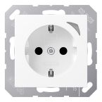 Jung A Range Wandcontactdoos BTA1521SEWWM Wit mat