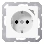 Jung A Range Wandcontactdoos BTA1521SWW Alpinwit