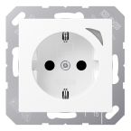 Jung A Range Wandcontactdoos BTA1521SWWM Wit mat