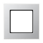 Jung A550 Afdekraam A5581BFAL Aluminium