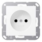 Jung A550 Wandcontactdoos A1510NWWM Wit mat