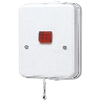 Jung AP600 Trekschakelaar 102KOZWW Alpinwit