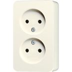 Jung AP600 Wandcontactdoos 6010A Crème