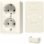 Jung AP600 Wandcontactdoos B6020A Crème