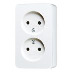 Jung AP600 Wandcontactdoos 6010AWW Alpinwit