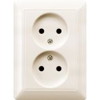 Jung AS Range Wandcontactdoos AS5010U Crème