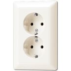 Jung AS Range Wandcontactdoos AS5015 Crème