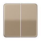 Jung CD Range Bedieningswip CD595GB Goud brons