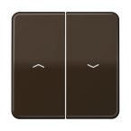 Jung CD Range Bedieningswip CD595PBR Bruin