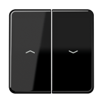 Jung CD Range Bedieningswip CD595PSW Zwart