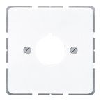 Jung CD Range Centraalplaat CD564WW Alpinwit