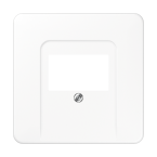 Jung CD Range Centraalplaat audioworld CD569TWW Alpinwit