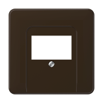 Jung CD Range Centraalplaat audioworld CD569TBR Bruin