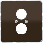 Jung CD Range Centraalplaat BNC CD562BR Bruin