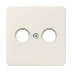 Jung CD Range Centraalplaat coax 561TV Crème