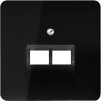 Jung CD Range Centraalplaat IAEUAE CD5692UASW Zwart