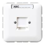 Jung CD Range Centraalplaat RJ45 56915NWE Crème