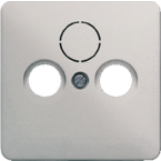 Jung CD Range Centraalplaat satelliet CD561SATPT Platina