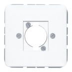 Jung CD Range Centraalplaat XLR CD5681WW Alpinwit