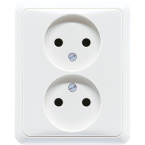 Jung CD Range Wandcontactdoos CD5010WW Alpinwit