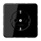 Jung CD Range Wandcontactdoos CD1520NKISW Zwart