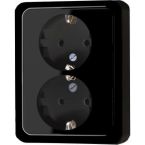 Jung CD Range Wandcontactdoos CD5020NSW Zwart
