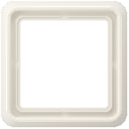 Jung CD500 Afdekraam CD581W Crème