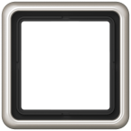 Jung CD500 Afdekraam CD581PT Platina