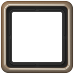 Jung CD500 Afdekraam CD581GB Goud brons