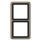 Jung CD500 Afdekraam CD582GB Goud brons