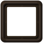 Jung CD500 Afdekraam CD581BR Bruin