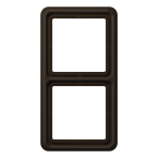 Jung CD500 Afdekraam CD582BR Bruin