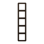 Jung CD500 Afdekraam CD585BR Bruin