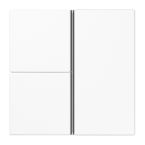 Jung LS Range Tasterset LS403TSAWW Alpinwit