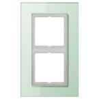 Jung LS Plus Afdekraam LSP982GLAS Wit mat