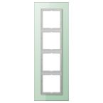 Jung LS Plus Afdekraam LSP984GLAS Wit mat