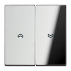 Jung LS Range Bedieningswip GCR2995P Chroom glanzend