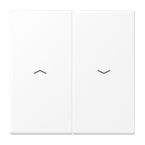 Jung LS Range Bedieningswip LS995PWWM Sneeuwwit mat