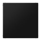 Jung LS Range Blindplaat LS994BSWM Grafietzwart mat