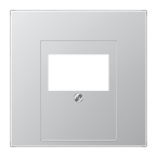 Jung LS Range Centraalplaat audioworld AL2969T Aluminium