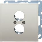 Jung LS Range Centraalplaat BNC ES29622 Edelstaal