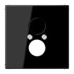 Jung LS Range Centraalplaat BNC LS962SW Zwart