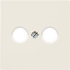 Jung LS Range Centraalplaat coax LS990TV Crème