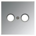 Jung LS Range Centraalplaat coax GCR2990TV Chroom glanzend