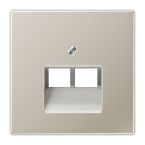 Jung LS Range Centraalplaat IAEUAE ES29692UA Edelstaal