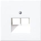 Jung LS Range Centraalplaat IAEUAE LS9692UAWW Alpinwit