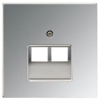 Jung LS Range Centraalplaat IAEUAE GCR29692UA Chroom glanzend