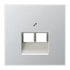 Jung LS Range Centraalplaat IAEUAE AL29692UA Aluminium